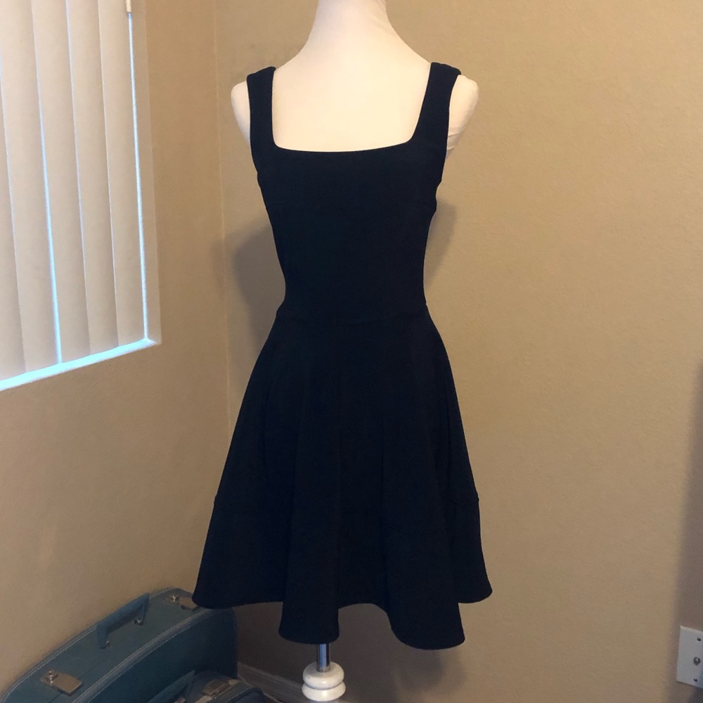 Black LuLu’s skater dress